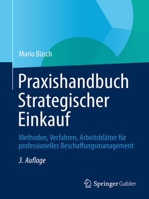 cover image of Praxishandbuch Strategischer Einkauf